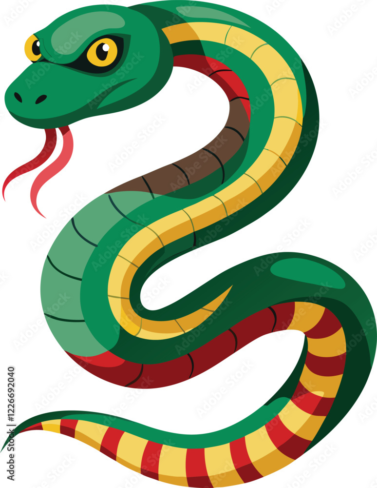 Fototapeta premium snake vector