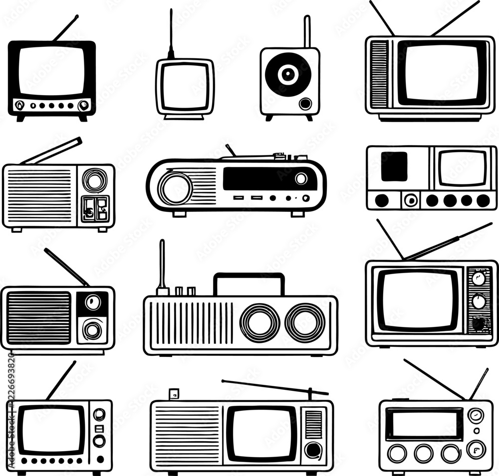 set of icons set of icons
