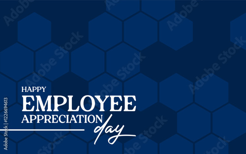 employee appreciation day Holiday concept. Template for background, banner, card, poster, t-shirt