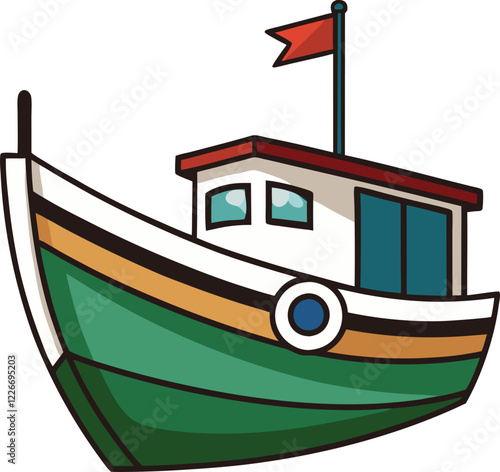 boat vector