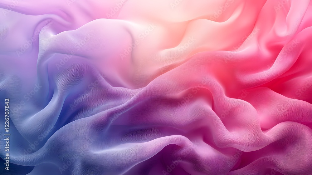 Obraz premium Dreamy Fabric Waves