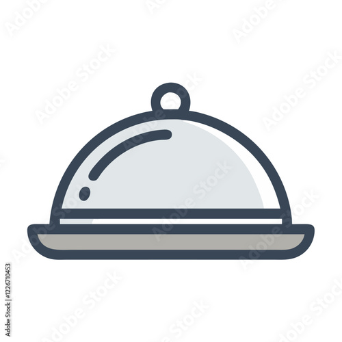 food tray icon design