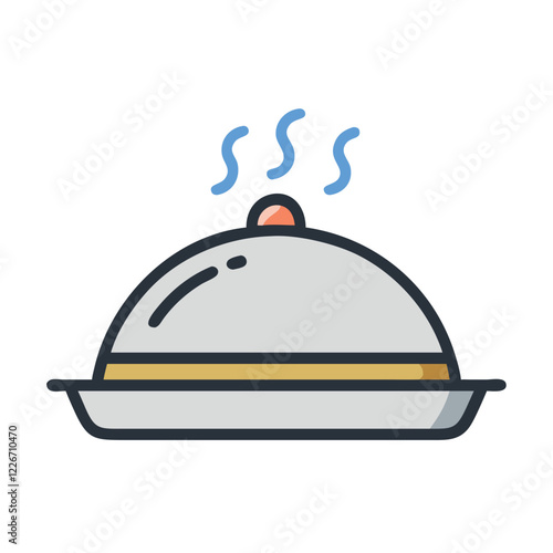 food tray icon design