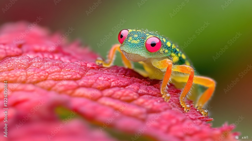 Red-eyed frog rainforest leaf macro nature wildlife Red-eyed frog rainforest leaf macro nature wildlife