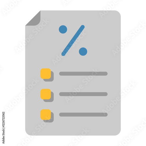 Tax Preparation Checklist Icon