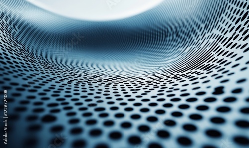 Abstract 3d rendering of a surface with gradient. Modern geometric background. Minimalistic design for poster, cover, branding, banner, placard., Generative AI