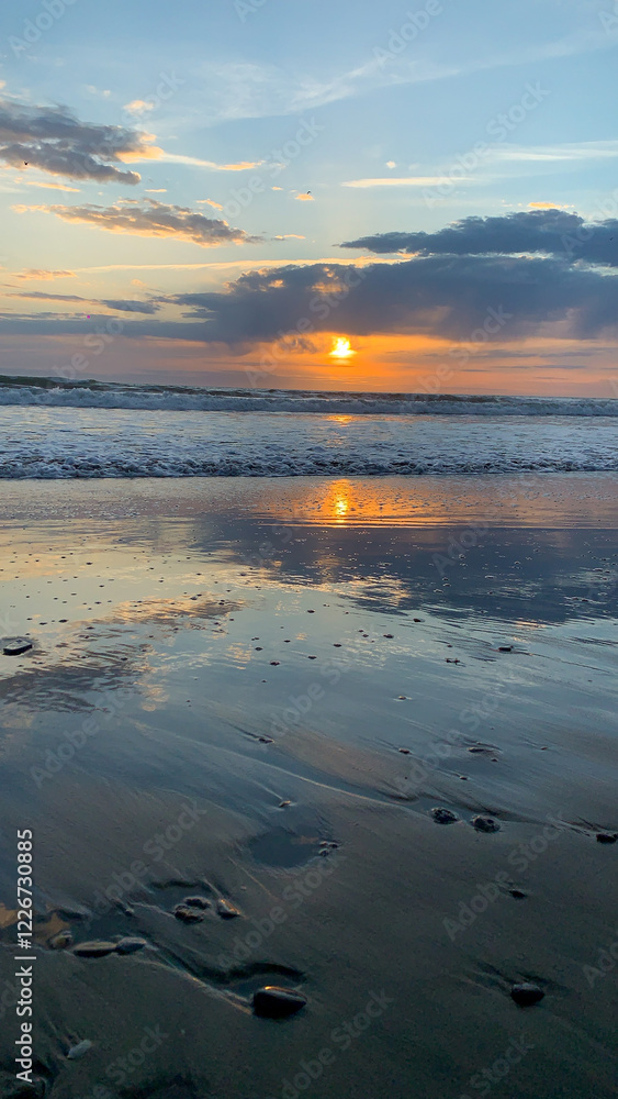 Sunset in New Zealand