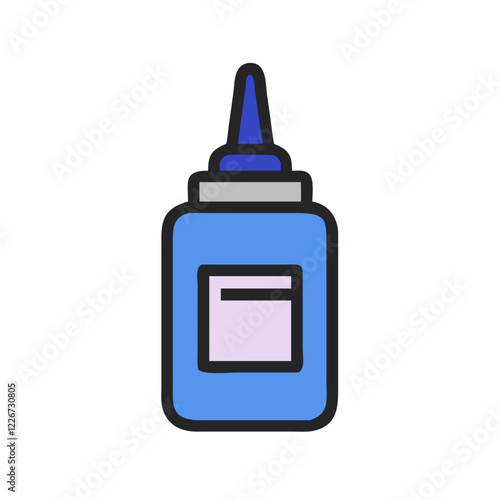 glue icon design