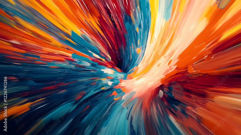 Dynamic Acrylic Abstract Art Dynamic Acrylic Abstract Art