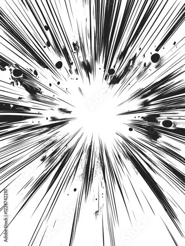 High-Energy Explosion Effect Graphic