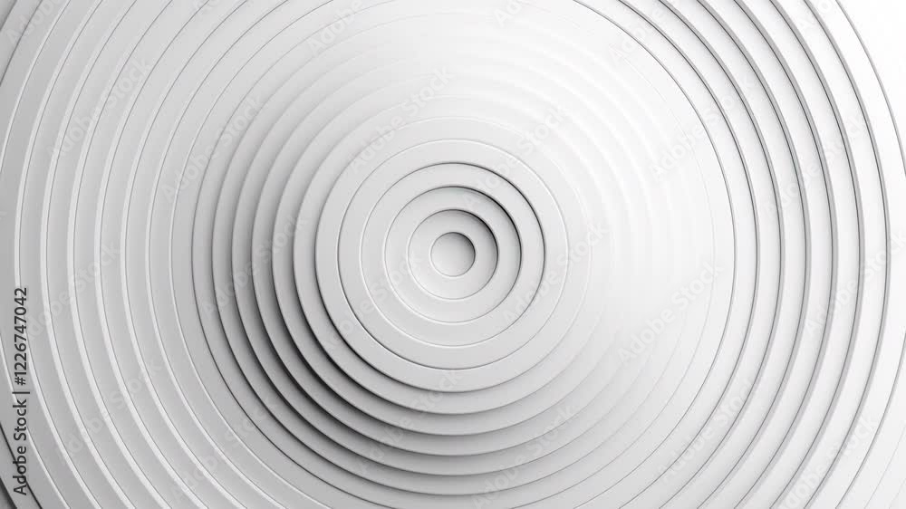 White clean rings animation. Abstract background. Loop animation White clean rings animation. Abstract background. Loop animation