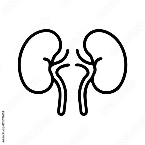 kidneys icon design