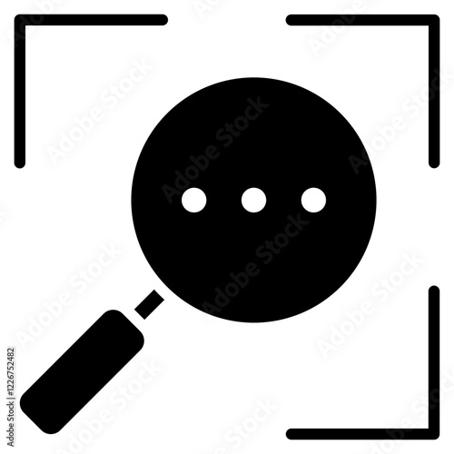 Detection Glyph Icon