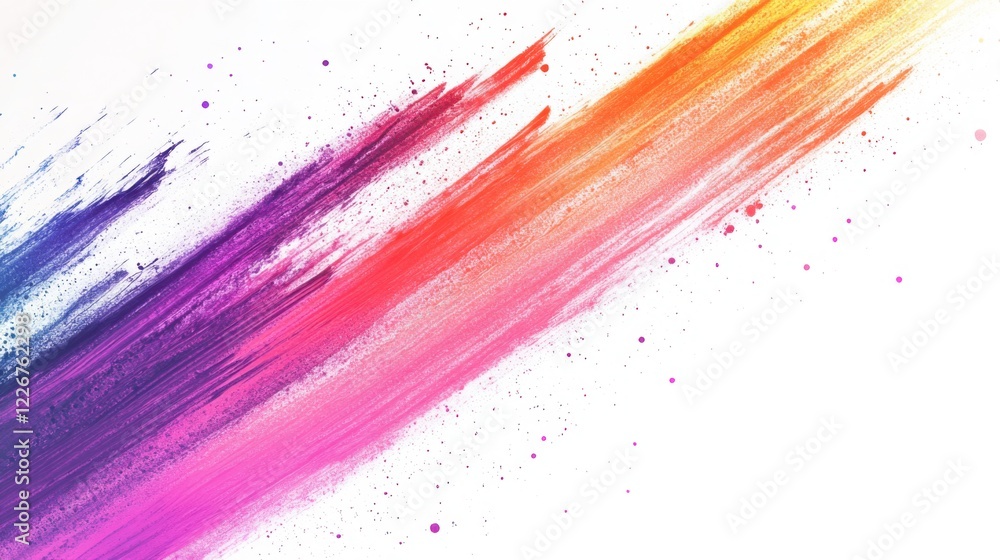 A dynamic composition of vibrant watercolor streaks, scratched into jagged lines with a halftone effect, on an ash white background. A dynamic composition of vibrant watercolor streaks, scratched into jagged lines with a halftone effect, on an ash white background.