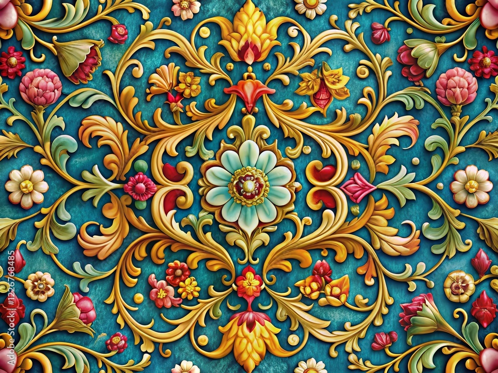 Floral Filigree Scroll Heraldry Design Set - Rule of Thirds Floral Filigree Scroll Heraldry Design Set - Rule of Thirds