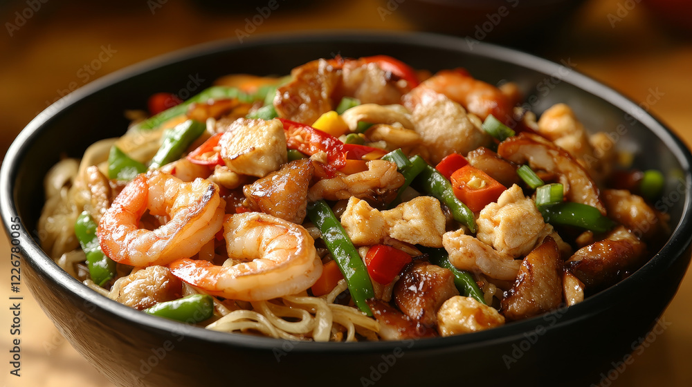 Chinese cuisine vector banners kung pao shrimps, fried noodles with egg and pork liver and green beans reba nira. Steamed mackerel fish with ginger, peking duck and tofu rice with peanuts China dishes Chinese cuisine vector banners kung pao shrimps, fried noodles with egg and pork liver and green beans reba nira. Steamed mackerel fish with ginger, peking duck and tofu rice with peanuts China dishes