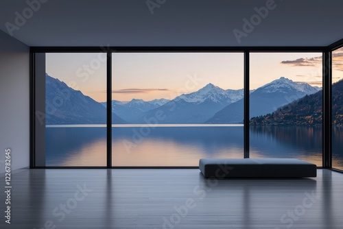 Futuristic lake house design panoramic views real estate future cities