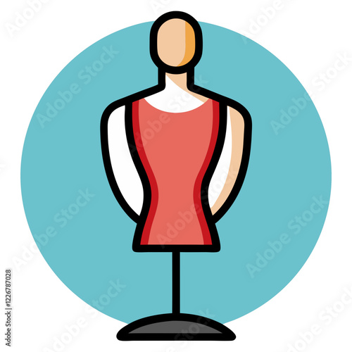 mannequin icon design