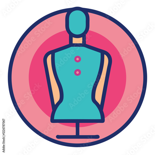 mannequin icon design