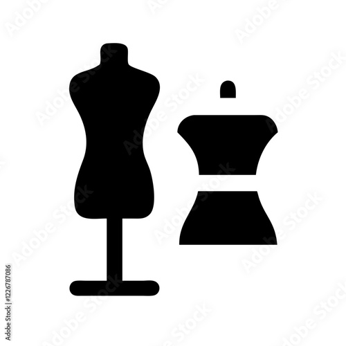 mannequin icon design
