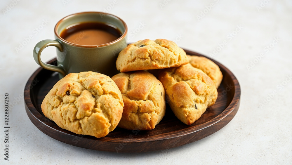 Scones and coffee Scones and coffee