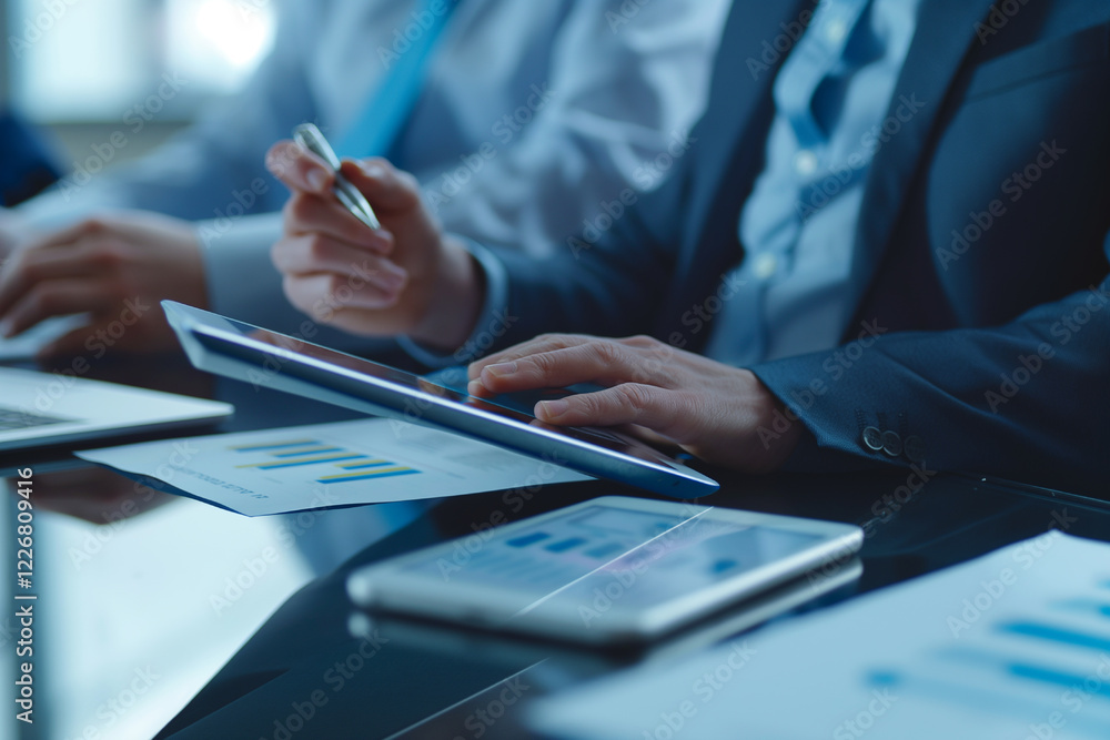 Fototapeta premium In the business world, activities range from strategic planning to execution, involving various processes, operations, and management. These activities are essential to ensure the growt