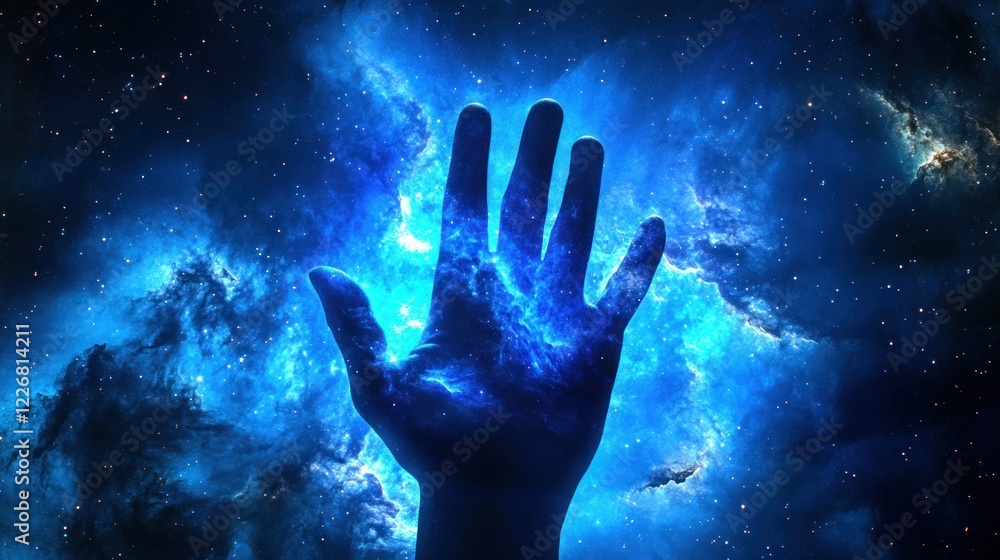 Cosmic Hand: Reaching for the Nebulae Cosmic Hand: Reaching for the Nebulae