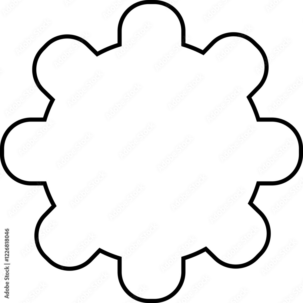 gear line icon gear line icon