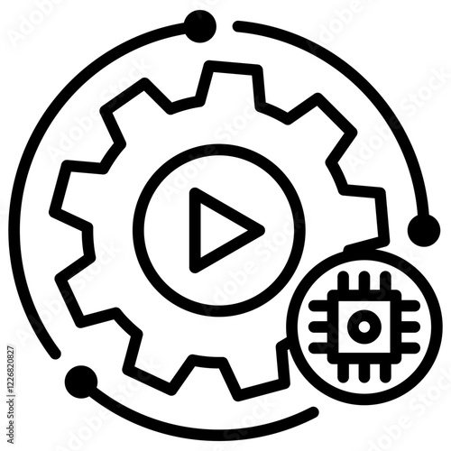Automation Outline Icon