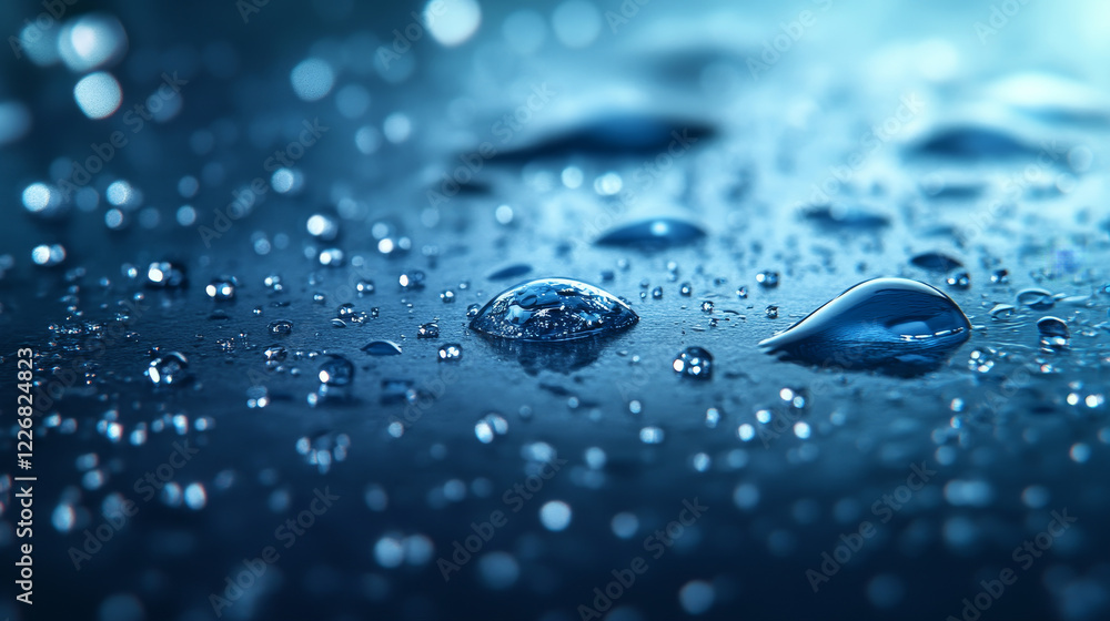 Realistic water drop and droplets. Blue liquid, rain, bubble, splash water drops. Vector 3d drops set on transparent background. Dew, raindrop, clear aqua, condensation droplets with light reflection Realistic water drop and droplets. Blue liquid, rain, bubble, splash water drops. Vector 3d drops set on transparent background. Dew, raindrop, clear aqua, condensation droplets with light reflection