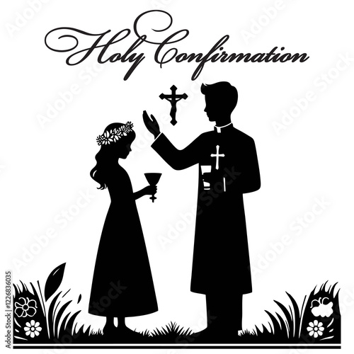 Holy Sacrament First Communion Confirmation catholic