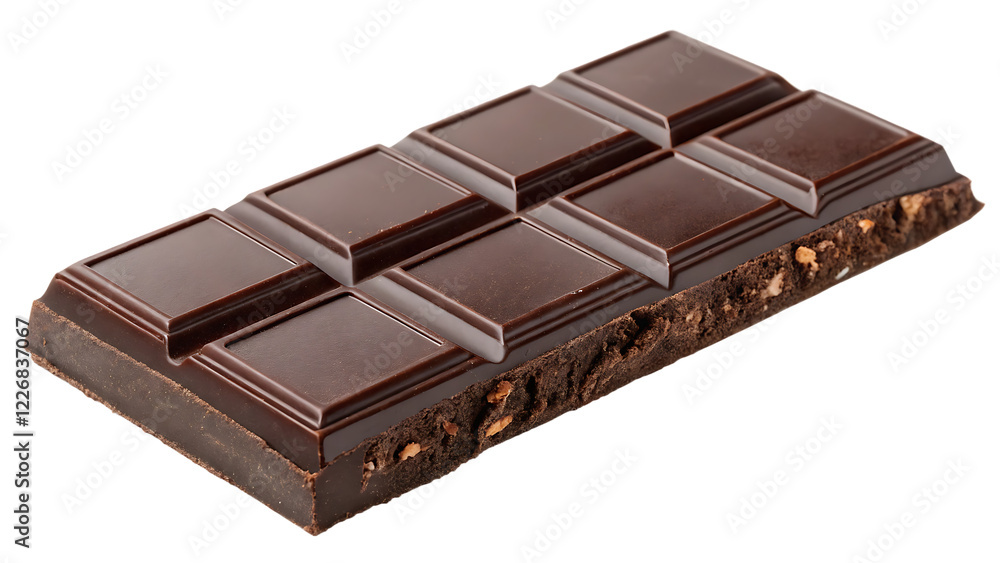 Fototapeta premium chocolate isolated on white background