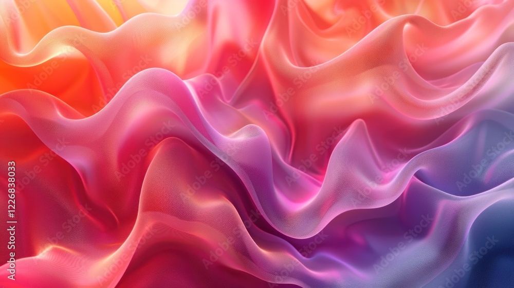 Obraz premium Abstract Wavy Background