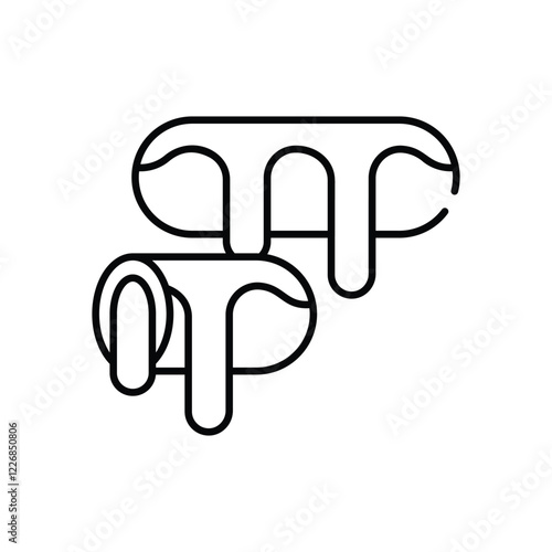 Eclair vector icon