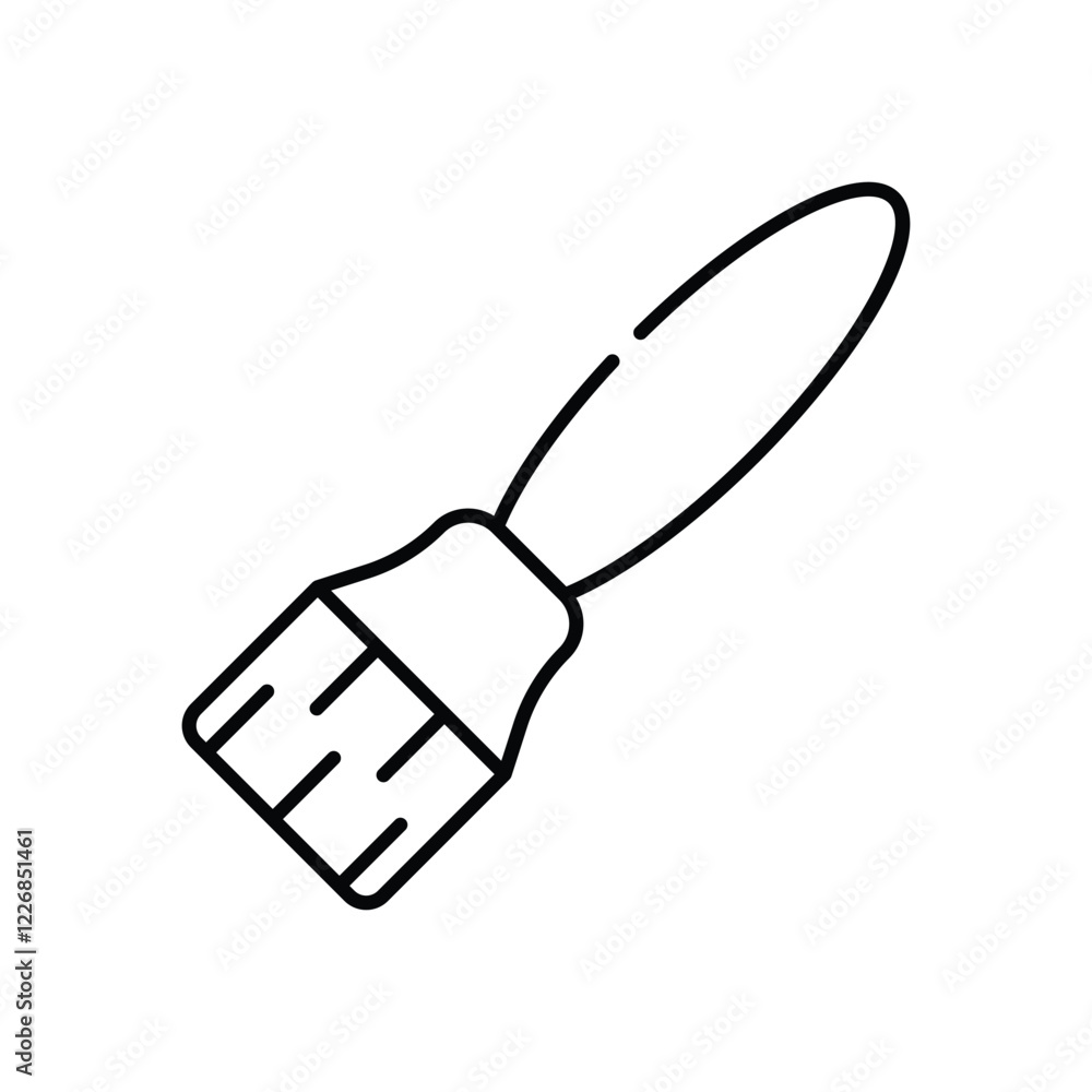 Brush vector icon Brush vector icon
