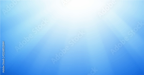 Wallpaper Mural sky blue gradiant smooth light lines background. Vector illustration Torontodigital.ca