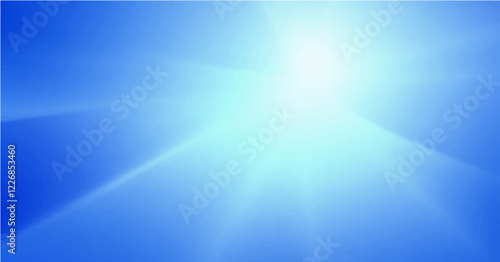 Wallpaper Mural sky blue gradiant smooth light lines background. Vector illustration Torontodigital.ca