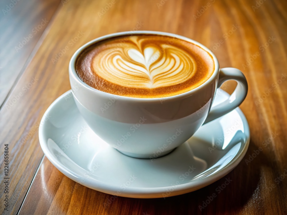 White Coffee Cup on Plate - Documentary Photography White Coffee Cup on Plate - Documentary Photography