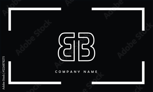 BB, BB Abstract Letters Logo Monogram