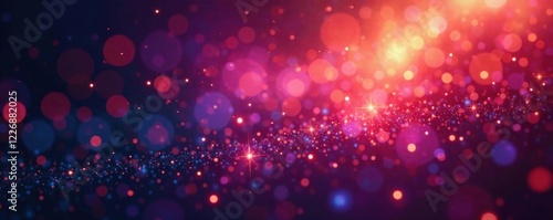 Shimmering, iridescent light flares, sparkling dust motes , glitter, background, iridescent