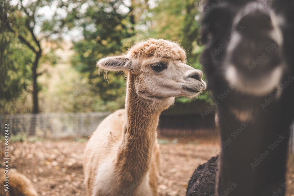 Obraz premium Alpaka