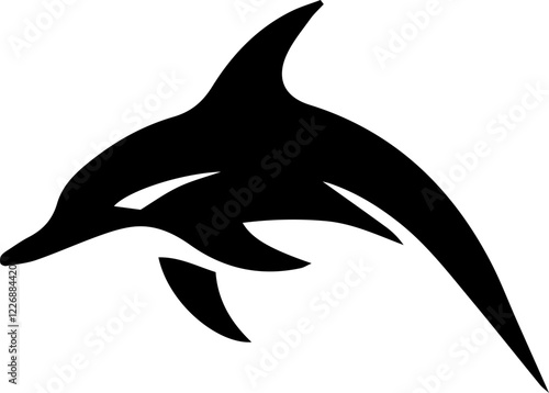 A sleek and modern logo incorporating marine creatures such as a whale, dolphin, and octopus. The design emphasizes simplicity and elegance, making it perfect for ocean-related businesses or environme