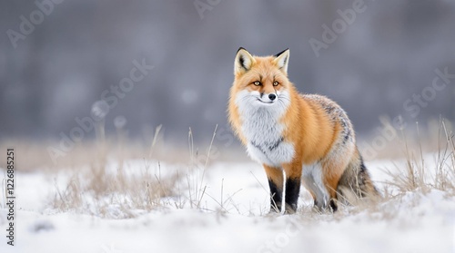Majestic Red Fox in Snow | Stunning Wildlife Photography