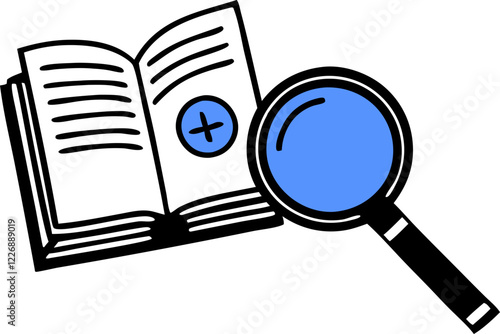 cute book icon idea vector(svg)