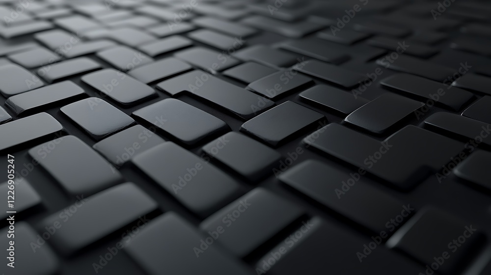 Abstract Black Rectangular Pattern Design Abstract Black Rectangular Pattern Design