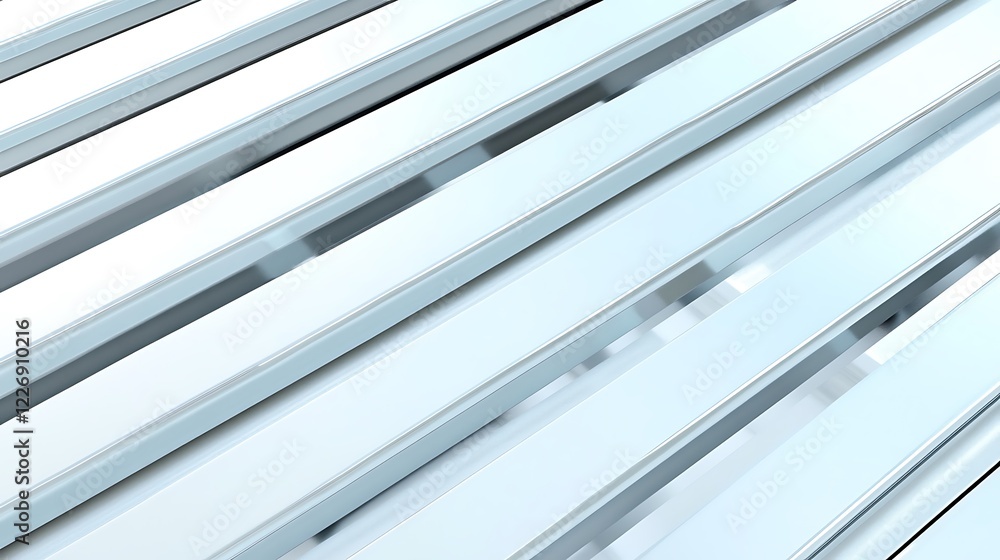 Obraz premium Abstract light blue parallel lines design background