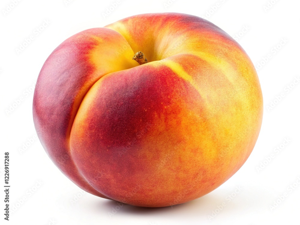 Peach Fruit Closeup Studio Shot, High Resolution Peach Fruit Closeup Studio Shot, High Resolution
