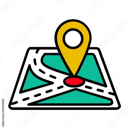 location map icon	