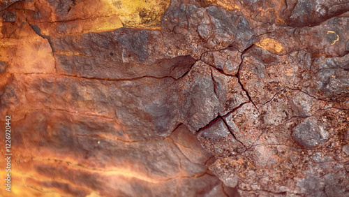 Fotografi Stone texture, split, for background