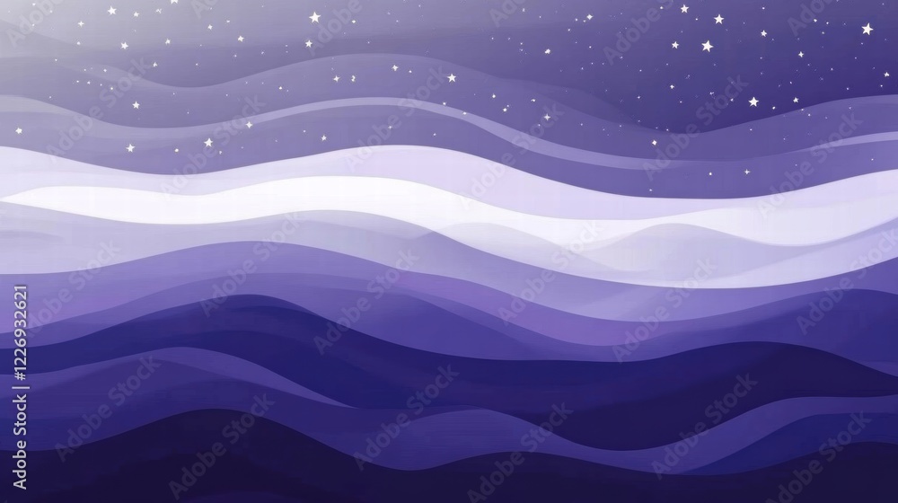 A Celestial Background with Midnight Navy A Celestial Background with Midnight Navy